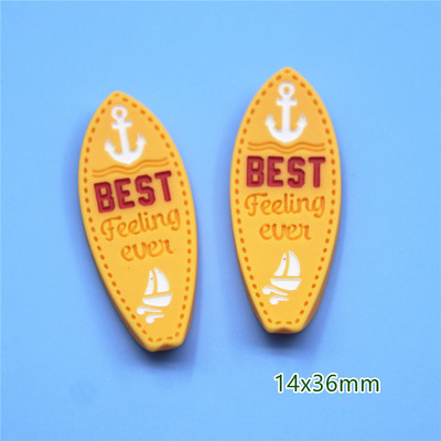 10 vnt. Krabas / Buriavimas / Šlepetės / Delfinai / Dreifavimas / Žuvėdra / Žuvų derva Plokščia nugara "Pasidaryk pats" Hair Bow Center Scrapbooking amatai