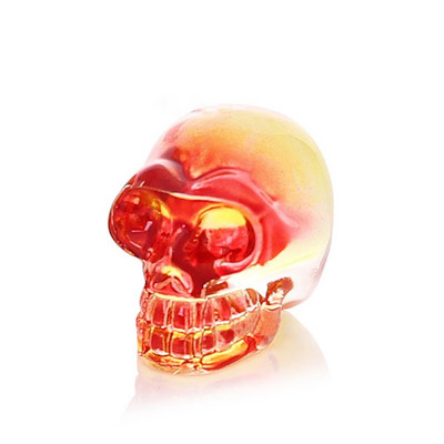 1Gb Mini grebti kristāla galvaskausa statujas kvarca skulptūras galvaskauss ar rokām grebts skelets figūriņas galvas kaulu dziedinošs akmens ornaments