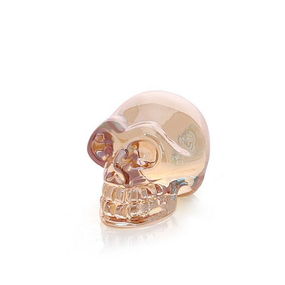 1Gb Mini grebti kristāla galvaskausa statujas kvarca skulptūras galvaskauss ar rokām grebts skelets figūriņas galvas kaulu dziedinošs akmens ornaments