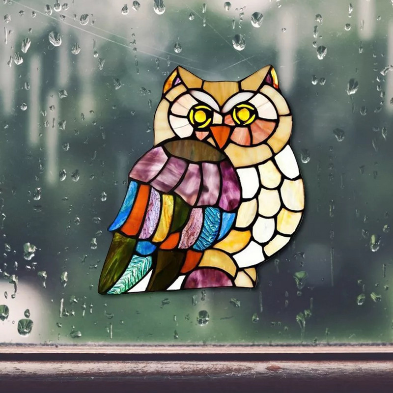 Pūces logu pielīmēšanas pretsadursmes logu pielīmēšanas uzlīmes, lai novērstu putnu triecienus uz logu stikliem, bez lipīgas vinila pielīmēšanas