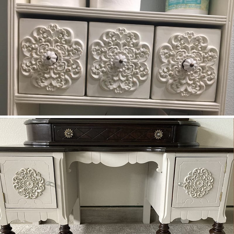 1 Gb Koka uzlīmes stūris Koka aplikācijas Onlay Mājas Logs Nekrāsotas Dekoratīvās Mēbeles Gultas Durvju Skapja Dekors 10/12/15/20/24/30cm