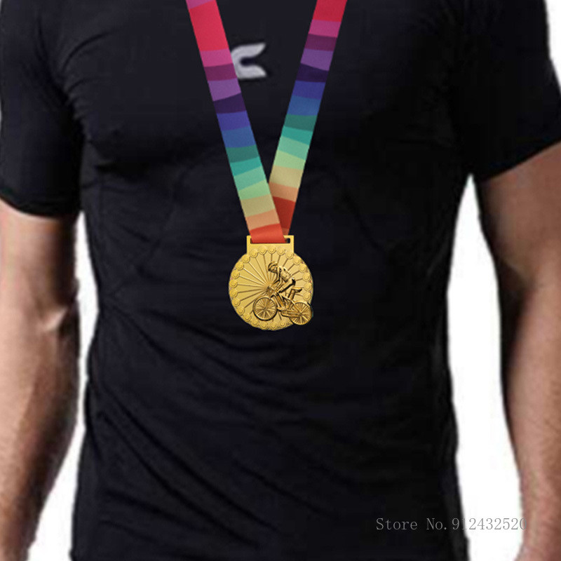Pielāgoti vispārīgi metāla velosipēda medaļu izjādes aktivitātes šosejas sacīkstes kalnu divriteņu sacensībās Zelta, sudraba un bronzas suvenīri
