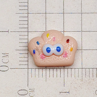 20 vnt. Naujas mini mielas animacinių filmų pienas, kava, duona ir pyragaičių serija dervos iškarpų knygelė pasidaryk pats papuošalai plaukų segtukai papuošti aksesuarus.