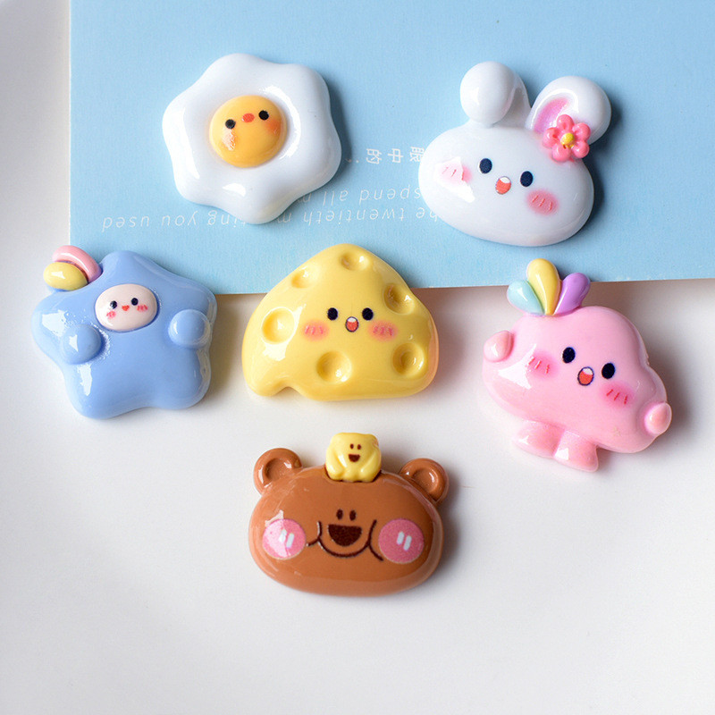 10 gab. Jauna, jauka multfilma cepta ola, lācis, trusis, sērija, sveķi, kabošons, albums, pašrocīgi rotaslietas, matu sprādzes aksesuāri.