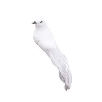 2 τμχ Χαριτωμένα τεχνητά πουλιά Ψεύτικος αφρός Ζωικά μοντέλα Προσομοίωση Φτερού Πουλιά Diy Γάμος Διακόσμηση Σπίτι Κήπου Στολίδι Δώρο Πουλί