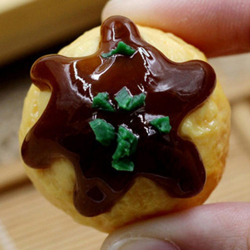 Jauka, spilgta krāsa augsta simulācija mākslīgā astoņkāja bumbiņa viltotā pārtika Mājas dekors, simulācijas pārtikas modelis, simulēts ēdiens