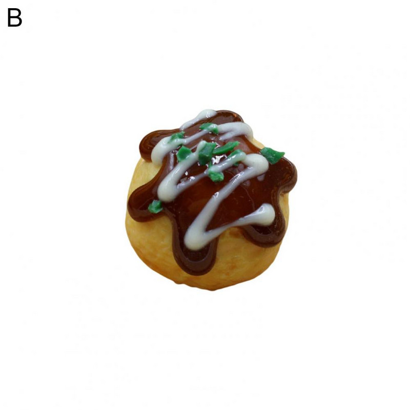 Jauka, spilgta krāsa augsta simulācija mākslīgā astoņkāja bumbiņa viltotā pārtika Mājas dekors, simulācijas pārtikas modelis, simulēts ēdiens