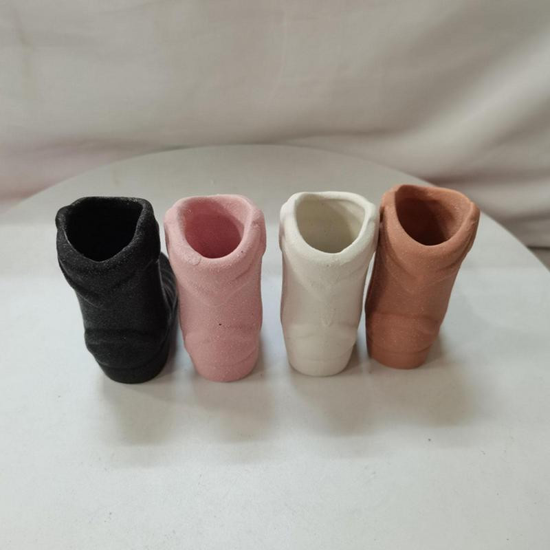 Keramikas sērkociņu turētājs ar uzbrucēju Boho stila kovboju zābaku sērkociņu turētāju sērkociņu statīva rotājums kamīna virtuves dekorēšanai