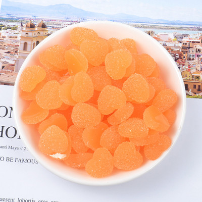 10 kom Mini Heart Heart Heart Resin Mekani bomboni Diy Minijaturni dodaci Ukrasi Mini figurice Materijal za rukotvorine Flatback Charms