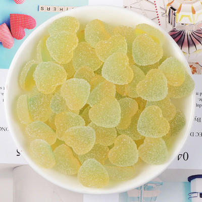 10 kom Mini Heart Heart Heart Resin Mekani bomboni Diy Minijaturni dodaci Ukrasi Mini figurice Materijal za rukotvorine Flatback Charms