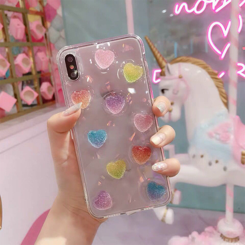 10 kom Mini Heart Heart Heart Resin Mekani bomboni Diy Minijaturni dodaci Ukrasi Mini figurice Materijal za rukotvorine Flatback Charms