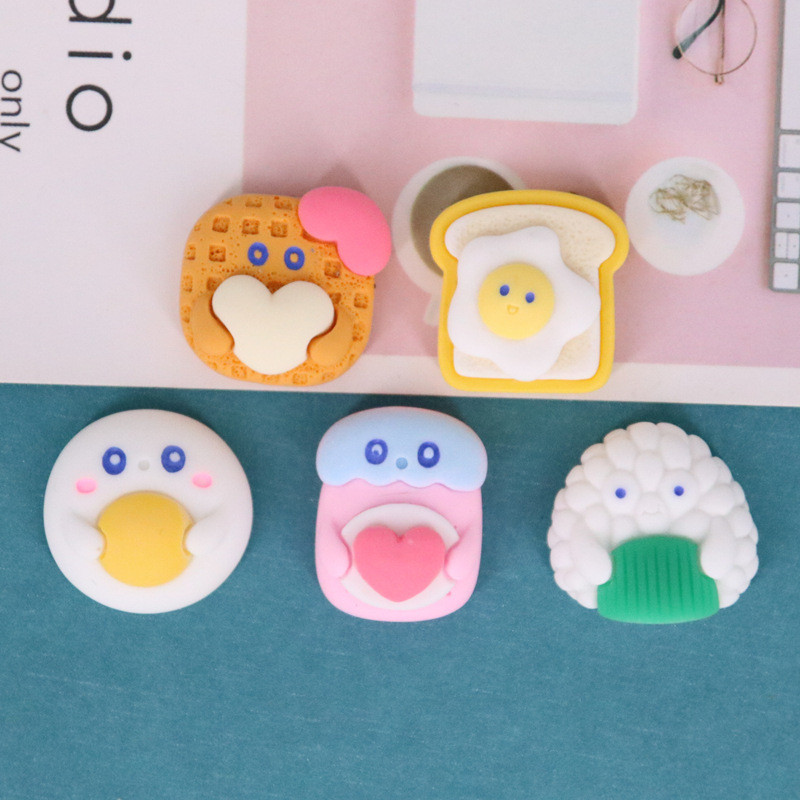 10 tk. Uus armas südamekujuline multikas leivavaiguga kabošon Scrapbooking DIY ehted juuksenõelad käsitöökaunistustarvikud