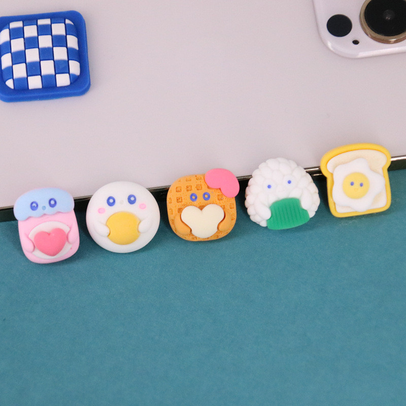 10 tk. Uus armas südamekujuline multikas leivavaiguga kabošon Scrapbooking DIY ehted juuksenõelad käsitöökaunistustarvikud