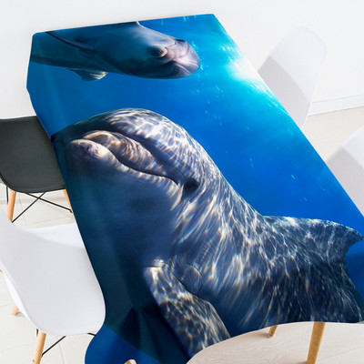 Zemūdens piejūras ainava Galdauts galdauts galdauts galdauts ūdensizturīgs galdauts galda pārklājs mētelis pagānu dekors