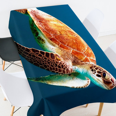 Zemūdens piejūras ainava Galdauts galdauts galdauts galdauts ūdensizturīgs galdauts galda pārklājs mētelis pagānu dekors