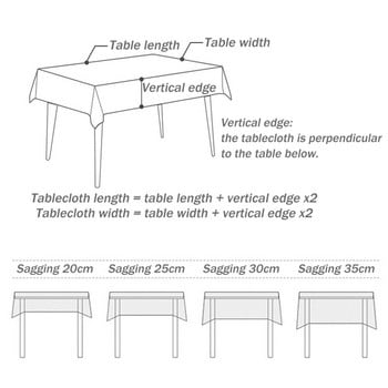 1 бр. Пластмасова покривка Цветен печат Сватба Рожден Ден Покривало за маса Правоъгълна кърпа за бюро Избършете калъфи Водоустойчива покривка