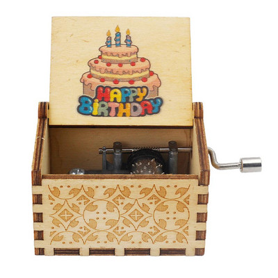 Käsitsi nikerdatud puidust muusikakast You Are My Sun La La Land Queen Jurassic teemaline kingitus jõuludeks uueks aastaks