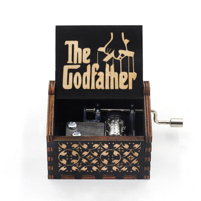 Käsitsi nikerdatud puidust muusikakast You Are My Sun La La Land Queen Jurassic teemaline kingitus jõuludeks uueks aastaks