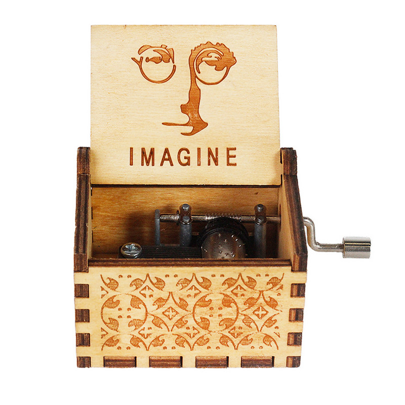 Käsitsi nikerdatud puidust muusikakast You Are My Sun La La Land Queen Jurassic teemaline kingitus jõuludeks uueks aastaks