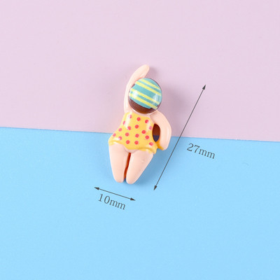 5 vnt. dervos animacinių filmų plaukimo figūrėlė šaldytuvo magnetai namų dekoravimui