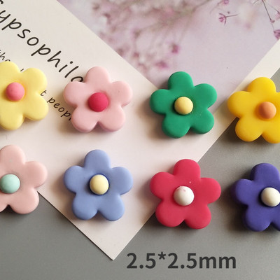 10gab. Candy Flower matēti sveķu magnēti. Radošie korejiešu 3D magnēti Karikatūras magnēti Mājas dekors