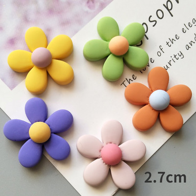 10gab. Candy Flower matēti sveķu magnēti. Radošie korejiešu 3D magnēti Karikatūras magnēti Mājas dekors