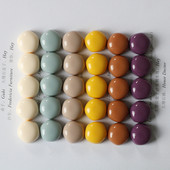 10PCS Okrugli magneti za hladnjak 15mm male naljepnice za hladnjak I boja Magnet za hladnjak Suvenir Poklon Dekoracija doma