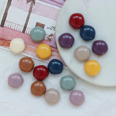 10PCS Okrugli magneti za hladnjak 15mm male naljepnice za hladnjak I boja Magnet za hladnjak Suvenir Poklon Dekoracija doma