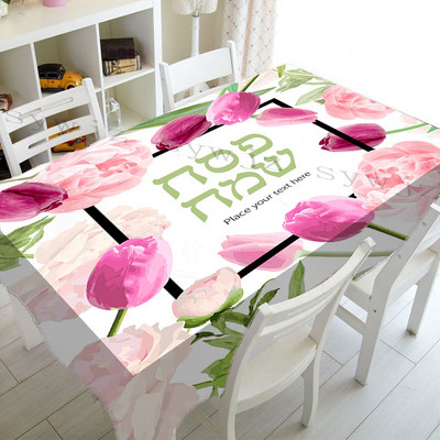 Față de masă evreiască ebraică decor de sărbători Față de masă dreptunghiulară Paște Fericit Față de masă Decor de petrecere Masă de bucătărie Fețe de loc Pesach Seder