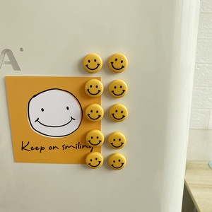 Karikatūra Smiley Face Ledusskapis Magnēti Nordic Ins Wind Personality Mājas tāfeles dekorēšana Mājas dekorēšana
