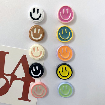 Karikatūra Smiley Face Ledusskapis Magnēti Nordic Ins Wind Personality Mājas tāfeles dekorēšana Mājas dekorēšana