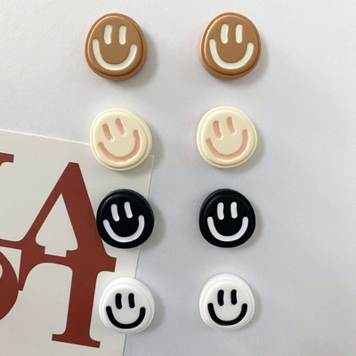 Karikatūra Smiley Face Ledusskapis Magnēti Nordic Ins Wind Personality Mājas tāfeles dekorēšana Mājas dekorēšana