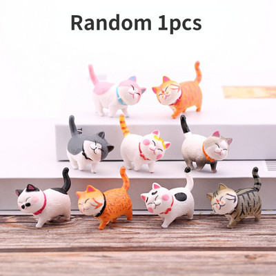 Radošs kaķu ledusskapis 3D karikatūra kaķu magnēts jaukas magnētiskas uzlīmes ziņojumu uzlīmes jauki kaķi mājas dekors