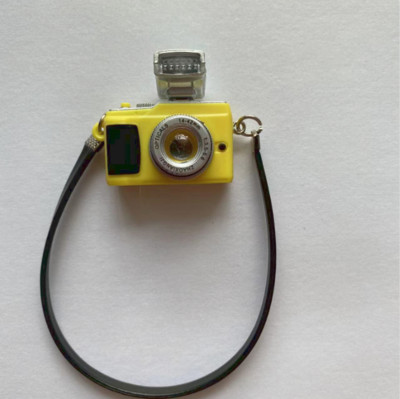 Retro fényképezőgép hűtő matrica mágnes 3D háromdimenziós személyiség mágnes mágnes konyhai lakberendezés