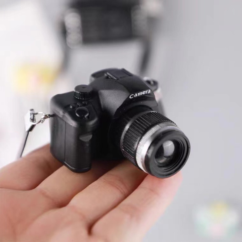 Retro fényképezőgép hűtő matrica mágnes 3D háromdimenziós személyiség mágnes mágnes konyhai lakberendezés