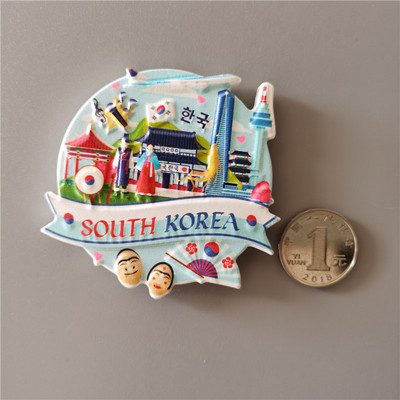Šaldytuvo magnetai Dekoras Japonija Korėja Vokietija Rusija Naujoji Zelandija Italija Turkija Peru Turistų Suvenyras Magnetinis Šaldytuvas Įklijuoti dovanos