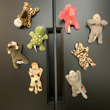 Χαριτωμένο μαλακό βελούδινο Panda Ψυγείο Magnet Αυτοκόλλητο Ψυγείου Ζώο Κινούμενα σχέδια Αυτοκόλλητα τοίχου Παιδικά παιχνίδια Αναμνηστικά Δώρα Διακόσμηση σπιτιού