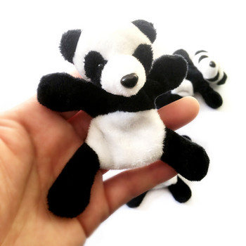 Χαριτωμένο μαλακό βελούδινο Panda Ψυγείο Magnet Αυτοκόλλητο Ψυγείου Ζώο Κινούμενα σχέδια Αυτοκόλλητα τοίχου Παιδικά παιχνίδια Αναμνηστικά Δώρα Διακόσμηση σπιτιού