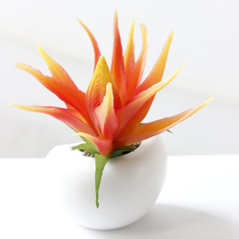 Simulācijas augu ledusskapja magnēti Bonsai sulīgo augu magnētu poga podos augu ledusskapja uzlīme Mājas dekorēšana