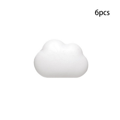 6gab. Komplekts Mīlīgs mākonis Ledusskapja magnēts Ledusskapis Magnētisks Foto Ziņojums Uzlīme Piezīme Biroja mājas virtuves dekorācijas dāvanas