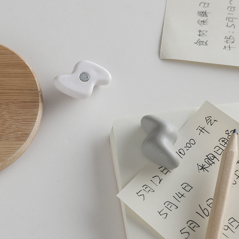 6gab. Komplekts Mīlīgs mākonis Ledusskapja magnēts Ledusskapis Magnētisks Foto Ziņojums Uzlīme Piezīme Biroja mājas virtuves dekorācijas dāvanas