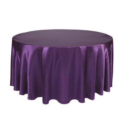 1gab satīna galdauts 57''90''120'' balts melns vienkrāsains kāzu dzimšanas dienas svinībām galda pārklājs apaļais galdauts mājas dekors