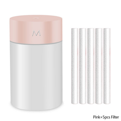 260 ml ovlaživač zraka ultrazvučni mini difuzor za aromaterapiju prijenosni raspršivač USB raspršivač eteričnog ulja LED svjetiljka za kućni automobil