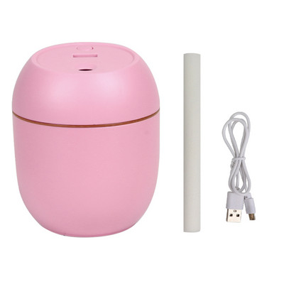 USB преносим овлажнител за въздух 250 мл дифузор за етерично масло 2 режима автоматично изключване с LED светлина за домашна кола машина за мъгла пара лицева машина