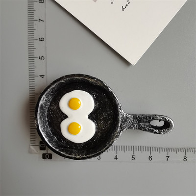 Vásároljon 5 darabot, kap 1 ételt Hűtőmágnesek Hot Dog Hasábburgonya Pizza hűtőszekrény Paszta Tojás Kenyér Hamburger Kukorica Hűtőszekrény matrica lakberendezés