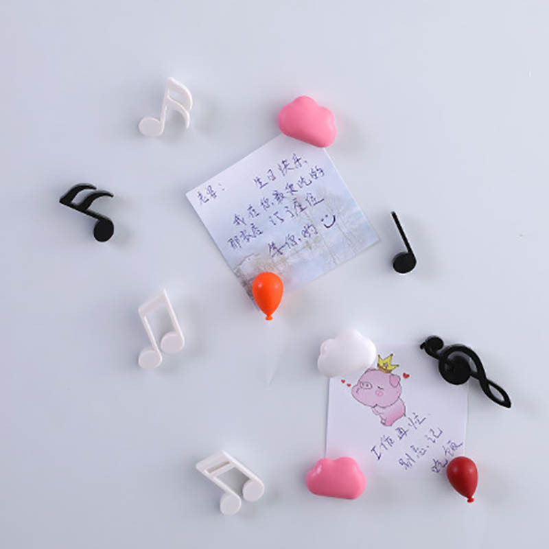 1 készlet hűtőmágnesek műanyag ABS/mágneses/vas többcélú hűtőmágnes 3D rajzfilm alakú hűtőmatricák lakberendezés