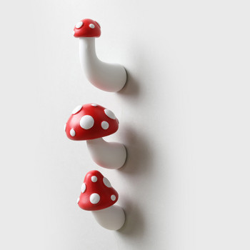 3D плътни червени гъби магнити за хладилник Нов креативен оригинален дизайн смола твърда пластмаса магнити за хладилник Личност домашен декор