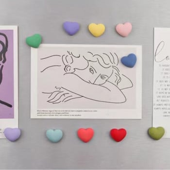 Сладки триизмерни любовни магнити за хладилник Магнитни стикери за бяла дъска за ранно детско образование Декоративни магнити