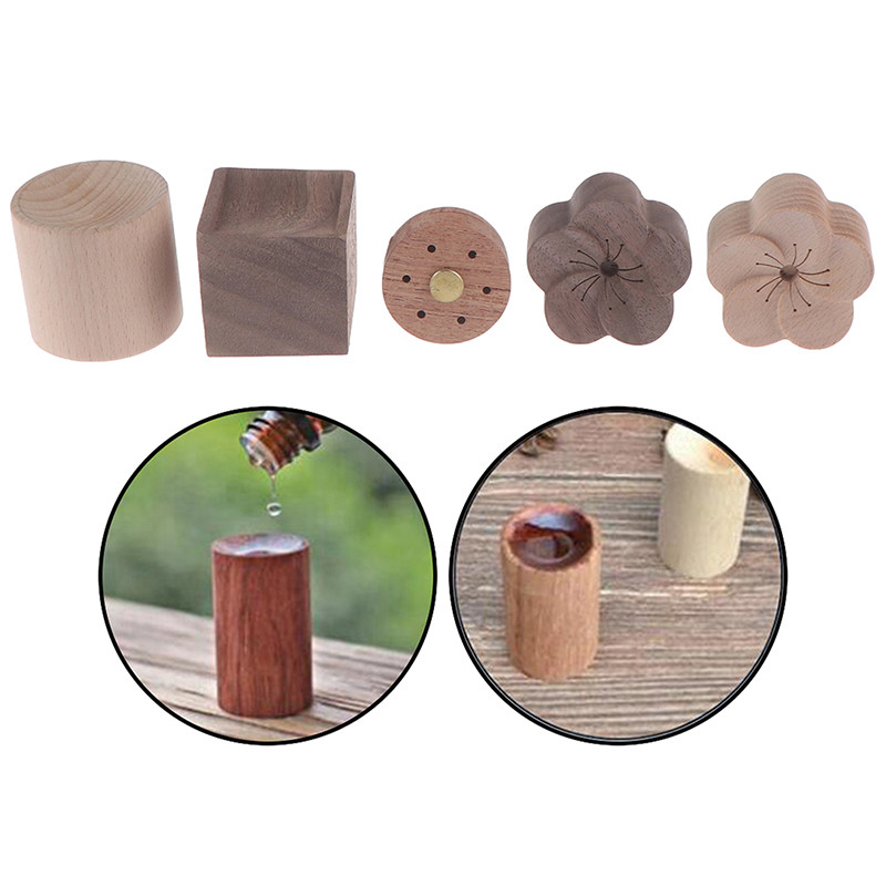 Puidust eeterlike õlide aroomiteraapia difuusor Puidust hajuti puitu värskendav und soodustav keskkonnasõbralik lõhn hajutatud jooga SPA