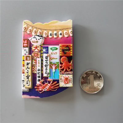 Световен туризъм Магнити за хладилник Япония САЩ Австралия Филипини Холандия Испания Холандия Швеция Малайзия Стикери за хладилник